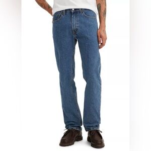 NWT Men's Levi Strauss & Co Blue 505 Jeans 100% Cotton Size 38/30 REGULAR Fit